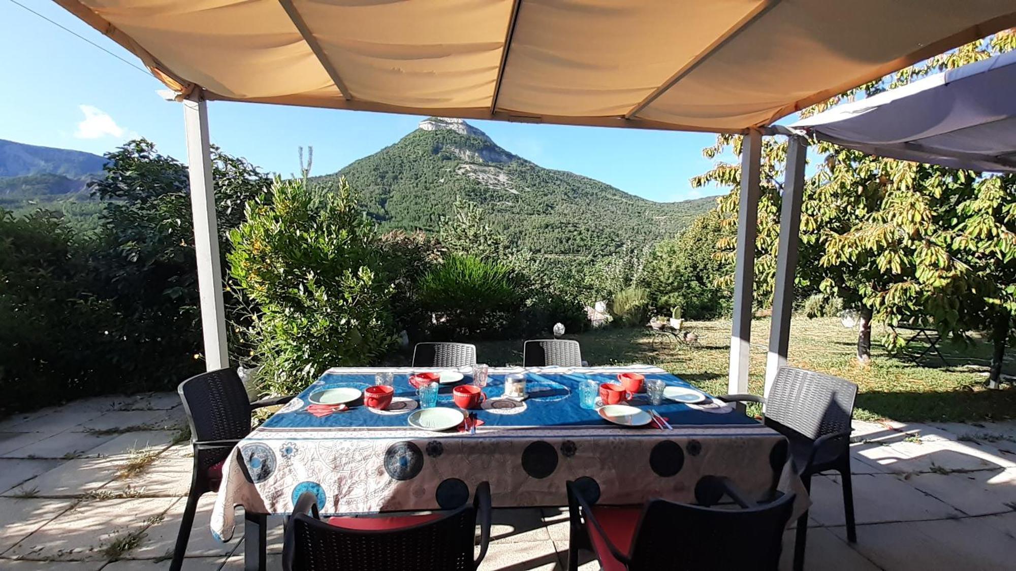 Les Terrasses du Paradis Orpierre Extérieur photo